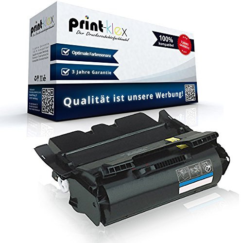 Print-Klex Tonerkartusche kompatibel mit Lexmark Optra T-654DN Optra T-654DTN Optra T-654N Optra T-656 Optra T-656DNE T-650 T-650DN T650-H11E T650-H21E T650-H04E Toner
