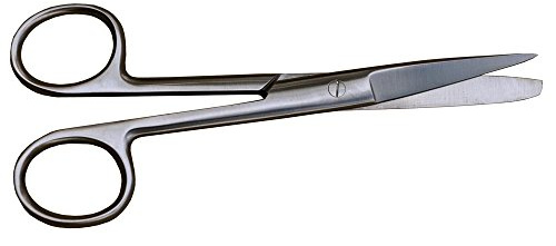 Verbandschere, Pflasterschere, Rettungsschere, gerade, Spitz/Stumpf, 14 cm -790