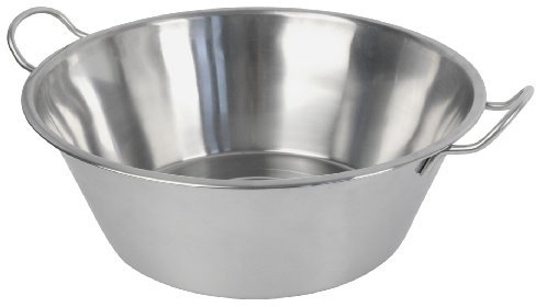 Crealys 508940 Bassine à Confiture Inox Diamètre: 40 cm Tous Feux Sauf Induction