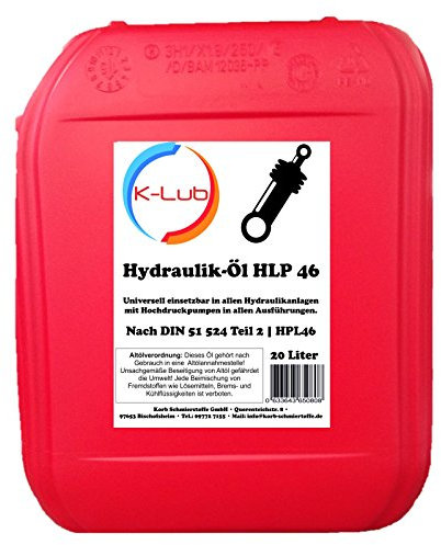 20 Liter K-Lub HLP 46 Hydrauliköl | HLP46 ISO