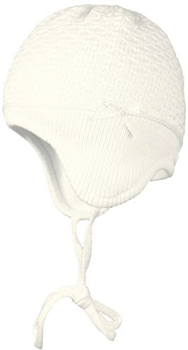 Döll Baby - Mädchen Mütze, Gr. 45 cm (Herstellergröße: 45) Weiß (snow white 1050)