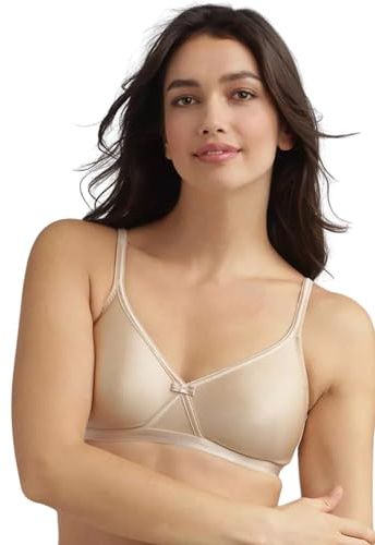 Playtex Reggiseno Senza Ferretto con Coppe P6390 da Donna, Design Comodo e discreto per l'uso Quotidiano Femminile