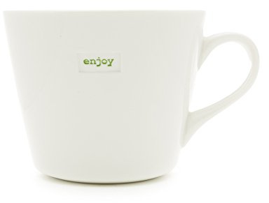 Keith Brymer Jones - Word Range - Ceramic Standard Mug - Enjoy - 350ml