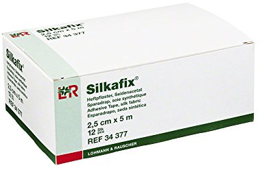 Silkafix Heftpfl.2,5 Cmx5 m Pappkern