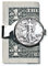 DENDAWEN Silber Walking Liberty Half Dollar Geld Clip