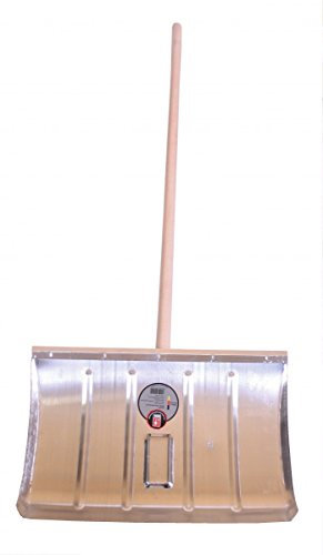 IDEALspaten Lichtmetall-Schneeräumer mit Hartholzstiel