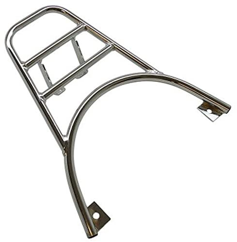 Bike Equipment Top Case Chrom für Kymco Like 50, 125, 200 - klassisch, Silber, Stahl