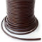 Auroris Cordon en Cuir – 10 m – Ronde – Ø 4 mm – Marron