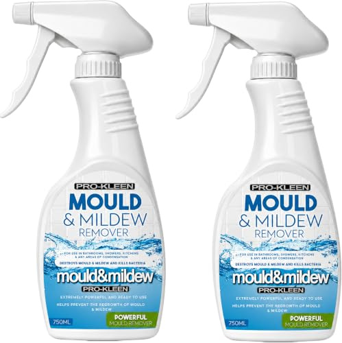 Simply Spray 2 x 750ml Professional Household Mould Mildew Remover and Killer Spray