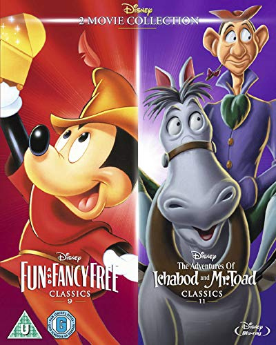 Fun & Fancy Free/ Ichabod and Mr Toad [Blu-ray] [UK Import]