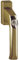 Hoppe London Aluminium Fenstergriff abschließbar F4 Bronze Secu100 013S/U34 (100 Nm), 1929840