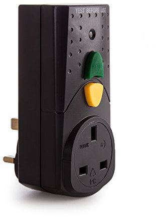 SMJ RCDAWC RCD Adapter Black 240V