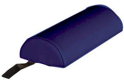 Semi Circle Neck Bolster Cushion for Massage Table: Comfort Neck Pillow. 13in (33.5cm) x 6in (15cm) x 3in (7.5cm) [Navy]
