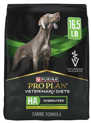 Purina Pro Plan Veterinary Diets HA Hydrolyzed Dry Dog Food, 16.5 lb Bag