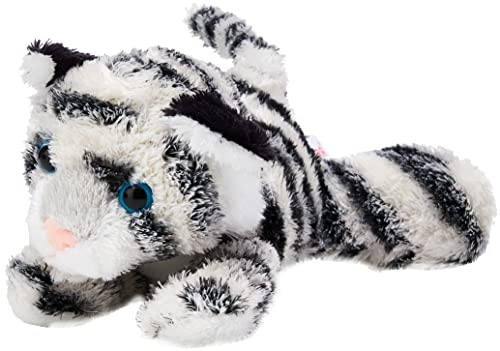 Aurora, 13286, Mini Flopsie Weißer Tiger, 20cm, Plüschtier, weiß