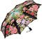 VON LILIENFELD® Ombrello Tascabile Apertura e Chiusura Automatica Portatile Leggero Stabile Colorato Fiore Giardino di rose