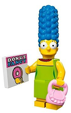 The Simpsons Lego Mini Figure Marge