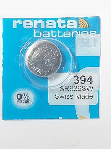 1 batteria elettronica Renata all'ossido d'argento 394 Zero Mercury