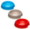 Ferplast Dog Bowls PARTY, Non-Slip Rubber Base, Food and Water Plastic Bowl Easy to Clean, 15,5 x h 5,1 cm. (0,3 L)