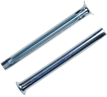 PARCO® Express-Nagel, Blitzdübel, Blitzanker, Expressnagel, Spannstift gelb verzinkt 8 X 180mm, 50 Stück