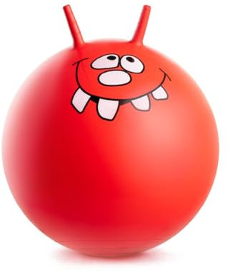 Toyrific | Jump N Bounce Space Hopper Retro Exercise Ball for Kids, 20-24inch, Multiple Designs, Blue