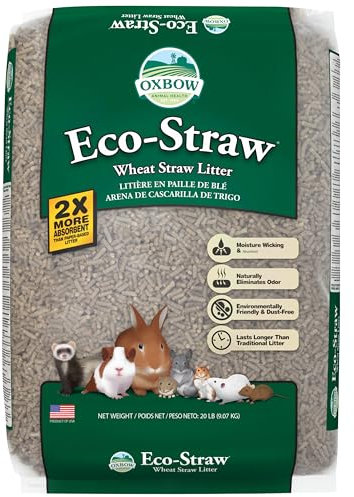 Oxbow Animal Health Litière écologique en Paille Sac de 9 kg