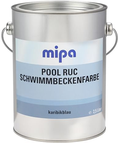 MIPA Pool Ruc 950 Peinture pour piscine Bleu Caraïbes 2,5 l