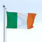 SHATCHI 1,5 m x 0,9 m Nationalflaggen-Flaggen, Sportveranstaltungen, Kneipen, Grill-Dekorationen für Rugby, Cricket, Fußball, Sport 2023, WM Banner, Fan-Unterstützung, Tischabdeckung, Irland