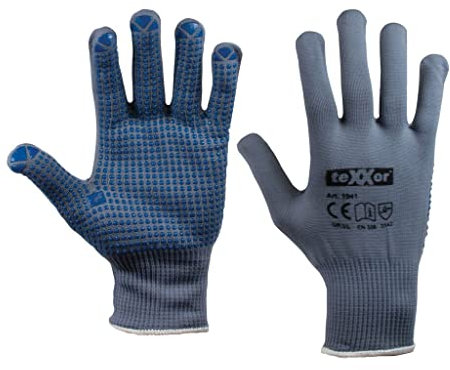 SW-Stahl 11511L Nylon Feinstrick- handschuh Gr. 9, grau