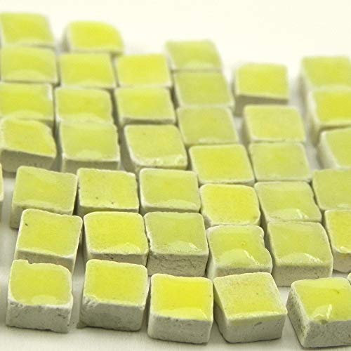 Mini Mosaiksteine 5x5mm, 1000 Stück, Melonengelb, WY05