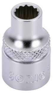 Sonic 22809-Stecknuss, 3/8 Zoll, 9 mm