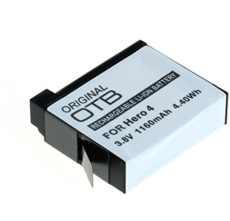 OTB Akku für GoPro Hero4 Li-Ion Schwarz