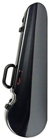 HIGHTECH CONTOURED Violin Case von BAM 4/4 carbon-schwarz