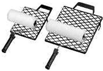 HUFA Maler Haushaltsroller-Set Malerrolle + Abstreifgitter 18cm