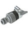 Gardena 2907–20 rund Wasserhahn-Anschluss (15 bis 20 mm Wasserhähne) Garten Bewässerung