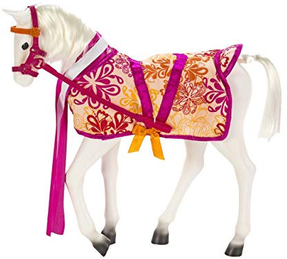 Our Generation – Spielzeug-Pferdchen – Pflegeset – Puppenzubehör (46 cm) – Fantasiespiel – Spielzeug für Kinder ab 3 Jahren – Lipizzaner-Fohlen