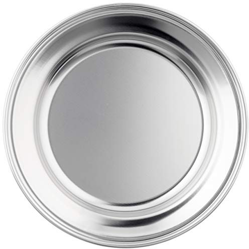 LACOR - 61121 - Plato Camping Llano INOX. 18% CR. 22cm