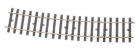 Märklin 59078 - Gleis geb. 10° 2321 mm(H1008), Inhalt 10 Stück, Spur 1