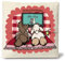 Nici 33815 - Kissen Fernsehkissen quadratisch 26 x 26 cm