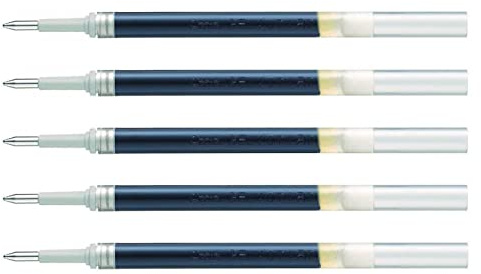 Refill for Energel Rtx, Deluxe Rtx, Deluxe, Metal Tip [Set of 5]