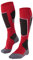 FALKE Herren Skisocken SK4 Advanced M KH Wolle Warm Dünn 1 Paar, Rot (Lipstick 8000), 39-41
