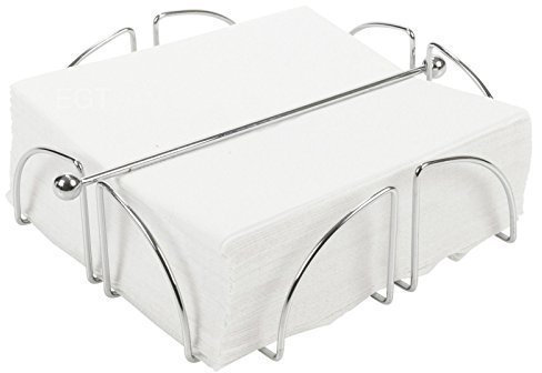 URBNLIVING Serviettenhalter mit Gewicht (Bogendesign)