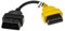 vhbw OBD Adapter 16Pin-OBD1 auf OBD2 kompatibel mit Alfa Romeo Giulietta, MiTo - 20 cm