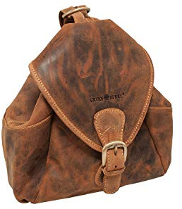 Green Burry Vintage Unisex Tasche, Sattelbraun, Taille unique, Vintage