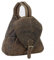 Green Burry Vintage Unisex Tasche, Sattelbraun, Taille unique, Vintage