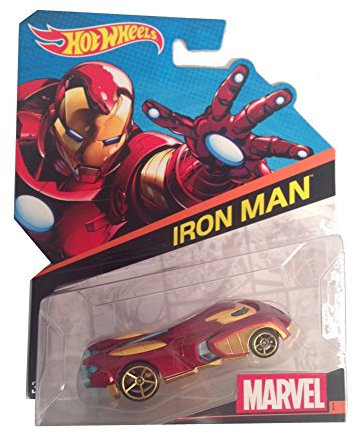 Hot Wheels, Marvel Character Car, Iron Man #1,