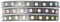 BTF-LIGHTING 1M 60 LEDs/Pixels/m WS2812B Schwarz PCB RGB adressierbare Strip Streifen mit 5050 SMD LEDs Wasserdicht in Rohr IP67