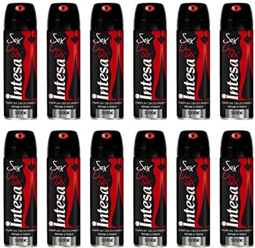 Vereinbarung Set 12 Deodorant Spray Unisex Sextreme 125 ml. Körperpflege