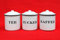 Ambiente Haus 51206 Tee-/Kaffee-/Zuckerdose 12 cm emailliert