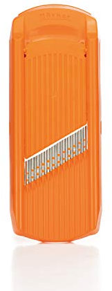 Kitchen N-Joy Börner Deko Star Restposten! - Rallador de verduras (2 niveles, forma ondulada), color naranja